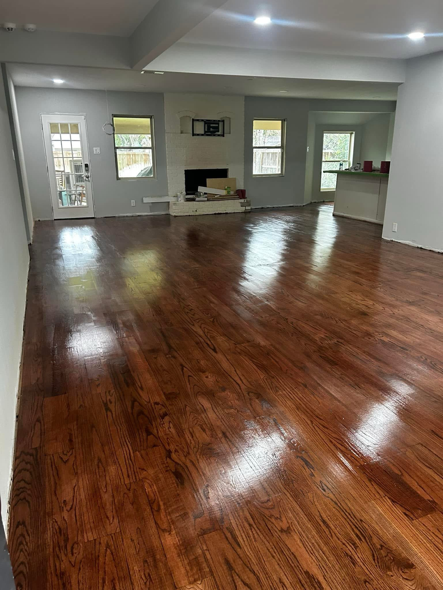 Completed residential build