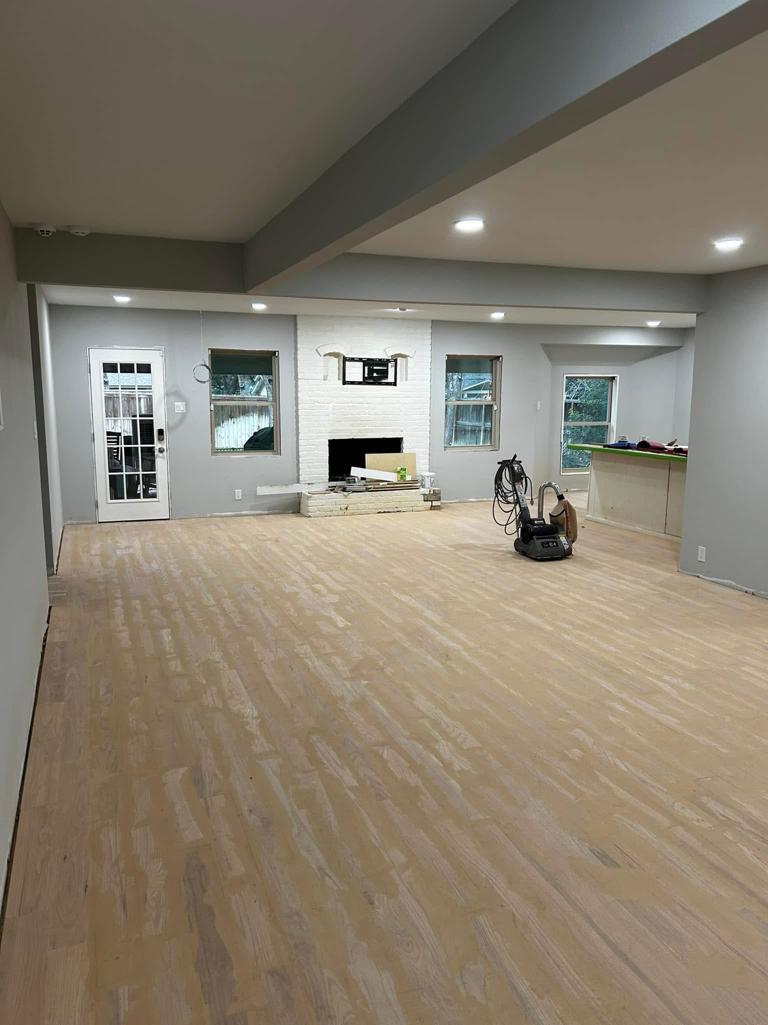 Custom interior finish work